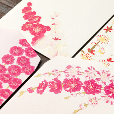 Papier à lettre et enveloppe